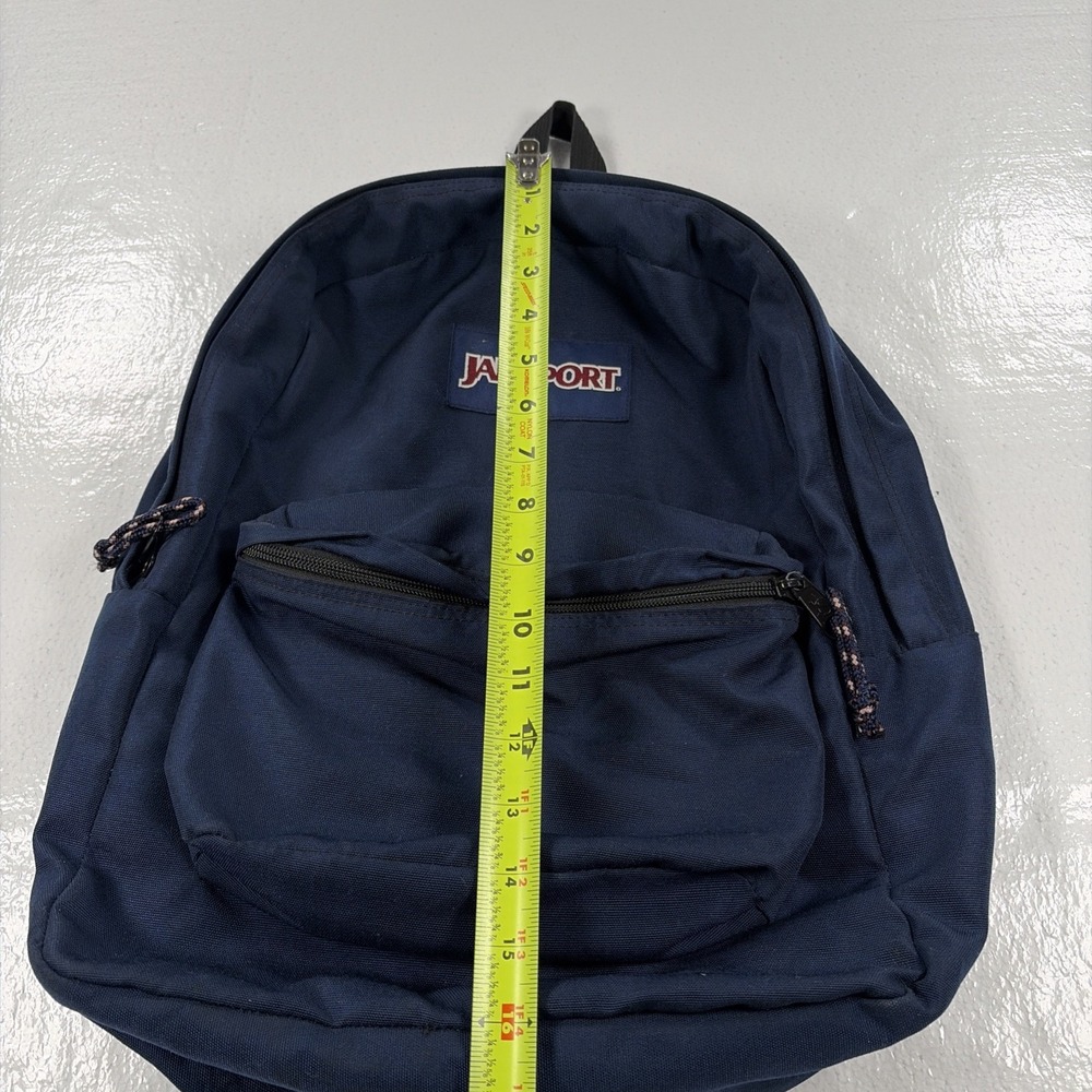 Vintage 90s/Y2K JanSport Backpack Navy Blue - Gem